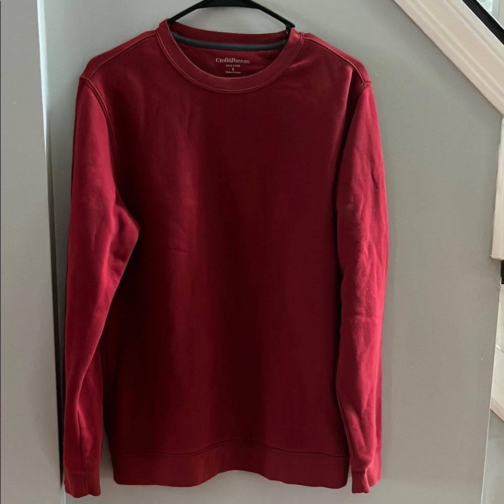 4 /$20 Croft & Barrow Rich Red Crewneck Top